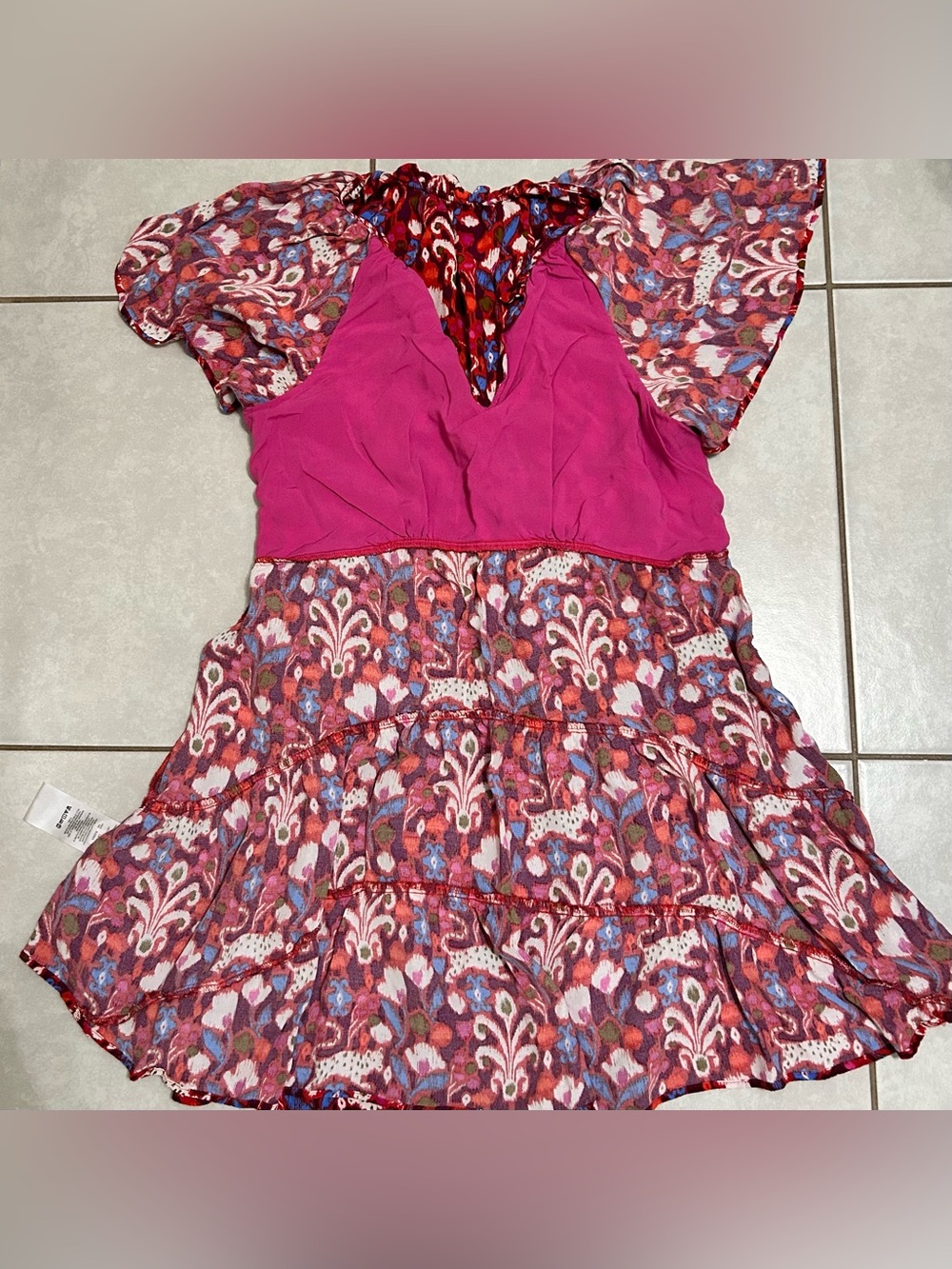 Anthropologie Robin Tiered Mini Dress - Picture 7 of 7